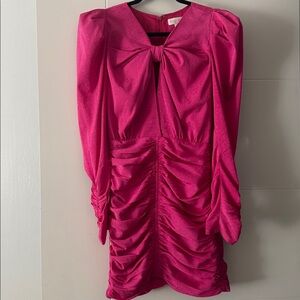 Ronny Kobo Collection Pink Mini Dress